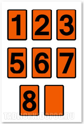 Набор цифр 33 шт. (Арт.: 91094) Набор цифр 33 шт. (Арт.: 91094)